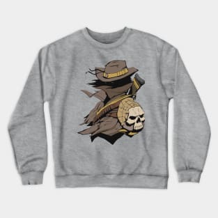 Cowboy and skull Crewneck Sweatshirt